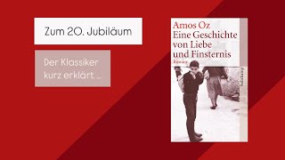 Zum 20 Jubiläum Der Klassiker »Eine Geschichte von Liebe und Finsternis« von Amos Oz kurz erklärt [upl. by Wiley]