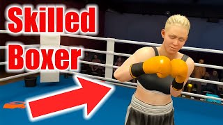 I fight a Skilled Boxer in VR Boxing Game Thrill of the fight 2 [upl. by Weldon]