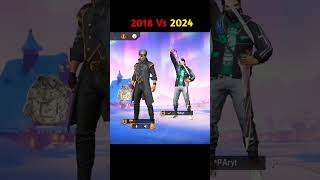 Aaj Tak ki Sabse Bekar video😂 2018 vs 2024 Reality shorts freefire [upl. by Aldridge]