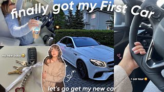 let’s go buy my First Car Ever🚗 🎀شريت أول طوموبيل فحياتي 🧸🙈🥹story timeCar tour 🙉 [upl. by Pietra]