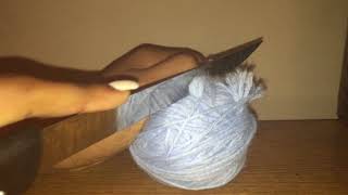 ASMR Yarn Cutting [upl. by Nire]