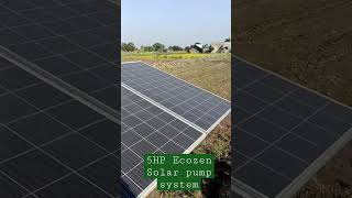 5HP ECOZEN SOLAR PUMP SYSTEM [upl. by Abell]