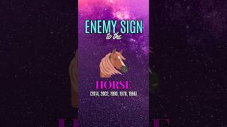 Year Of The Horse Chinese Zodiac enemy sign numerology chinesezodiac astrology horse horoscope [upl. by Swithbart813]