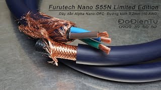 Dây nguồn Furutech Nano S55N Limited Edition  DoDienTucomvn  0909395052 [upl. by Vetter]