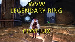 Guild Wars 2  WvW Legendary Ring  Conflux [upl. by Pronty209]