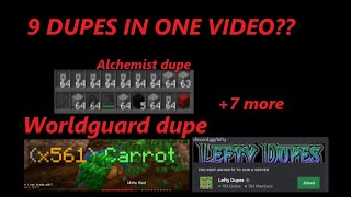 9 WORKING DUPES IN ONE VIDEO And a crash [upl. by Coplin242]