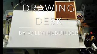 How to build a drawing desk [upl. by Pollock]