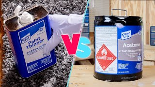 Lacquer Thinner vs Acetone Whats the Difference and Which One Should You Use [upl. by Akineg]