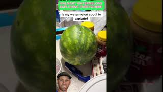 Walmart watermelon exploded everywhere😳😳😳😳😳 [upl. by Hcra]