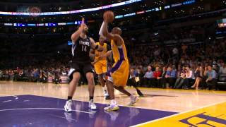 Kobe goes baseline for the BIG slam [upl. by Pelmas]