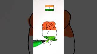 India flag🇮🇳 art viralvideo shrots [upl. by Woods378]