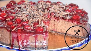 Çikolatalı Vişneli Cheesecake Yapımı [upl. by Carnahan]