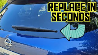 HOW TO REPLACE A REAR WINDSHIELD WIPER 2024 [upl. by Reeher65]