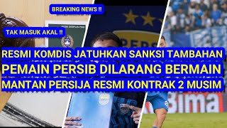 😱RESMI Sanksi Tak Masuk Akal diLarang Bermain Mantan Persija Resmi DI kontrak 2 Musim Hingga 2026 [upl. by Lleval696]