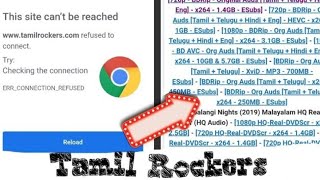 TamilRockers new link  open website on chrome Latest Domain [upl. by Pimbley]