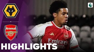 Arsenal vs Wolverhampton  U21 Premier League 2  Highlights 26012024 [upl. by Etnoed96]