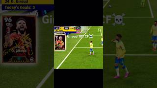 Efootball Giroud 101CF ☠️⚽efootball pes efootball2024 giroud [upl. by Nnor822]