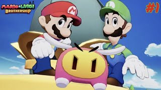 THE BROS ARE BACK  Mario and Luigi Brothership Episode 1 [upl. by Shakti924]