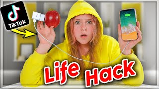 TESTING VIRAL TIK TOK LIFE HACKS  LES MEILLEURS TIK TOK [upl. by Ellesij]