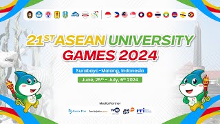 21ST Asean University Games 2024  Badminton 2nd Day [upl. by Yrrak]