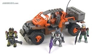 Mega Bloks Halo Spade vs Skirmisher set 96981 review [upl. by Shirk]