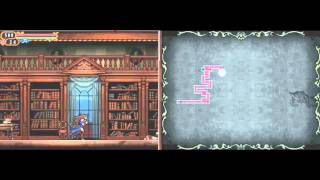 OLD Lets Play Castlevania Order of Ecclesia 16 Library To Underground Labyrinth [upl. by Zhang]