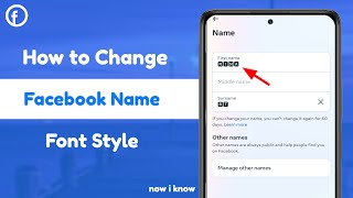 How To Change Facebook Name Font Style 2023 [upl. by Maiocco]