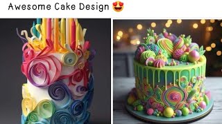 Awesome and New cakes Designes for Birthdaysrameenvlog7028 [upl. by Adolphus165]