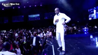 DUNSIN OYEKAN POWERFUL MINISTRATION AT KICC UK [upl. by Attayek]