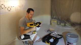 Review of Wagner Flexio 590 Paint Sprayer [upl. by Enihpled]