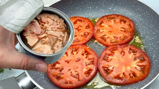 Hast du Tomaten und Thunfischkonserven zu Hause😋2 Einfache schnelle und sehr leckere Rezepte  162 [upl. by Ardnuhsor]