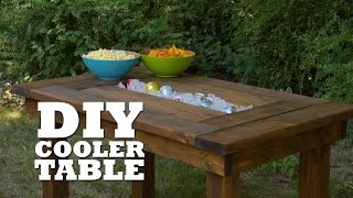 DIY Table Troff Cooler [upl. by Ytiak454]