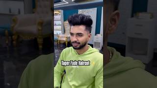 Trendy Taper Fade Haircut‼️ haircut hairstyle hairstyles grooming menhairstyle trending [upl. by Eceinhoj]