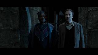 Harry Potter and the Deathly Hallows part 2  Kingsley and Remus preparing for battle HD [upl. by Catto459]