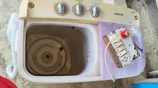 How to make washing machine washing machine Ghar per कपड़ा धोने वाला वॉशिंग मशीन कैसे रिपेयर करें [upl. by Hairym]