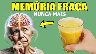 Suco para MELHORAR A MEMÓRIA Esquecimento e Ter OSSOS FORTES memóriafraca 🔝 [upl. by Eissirhc]