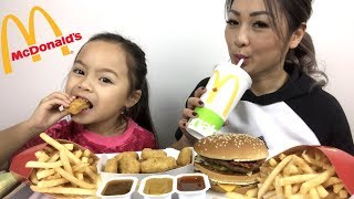 McDonalds Bacon BigMac amp Nuggets Meal  Mukbang  NE Lets Eat [upl. by Anamor617]