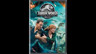 Opening to Jurassic World Fallen Kingdom DVD 2018 [upl. by Ahs]