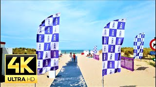 Nieuwpoort  Belgium 🇧🇪 beach Promenade walk  4K 60FPS [upl. by Noguchi421]