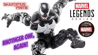 Hasbro Marvel Legends Walmart Exclusive Retro Venom 85th Anniversary Action Figure Unboxing Review [upl. by Abigale398]