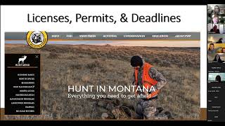 Rules Licensing  Regs Webinar with Montana Fish Wildlife amp Parks [upl. by Babs641]