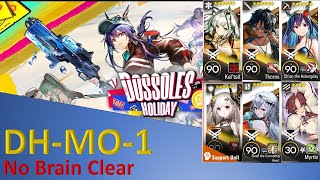 Arknights Dossoles Holiday  DHMO1  6 OPs No Brain Clear [upl. by Elset]