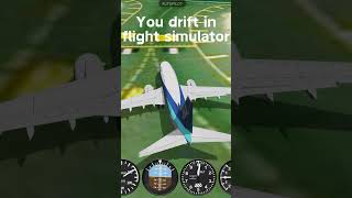 You drift a 737 in GeoFS Flight Simulator aviation flightsimulator geofs plane flightsim [upl. by Deborah931]