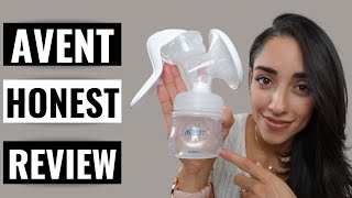 Philips Avent Manual Breast Pump Review [upl. by Aikal]