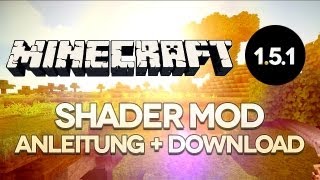 Gronkhs Shader Mod für Minecraft 151  ALTERNATIVE INSTALLATION  DOWNLOAD Immer aktuell [upl. by Duj160]