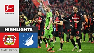 Schick amp Andrich Safe CrossLeague Season Record  Bayer 04 Leverkusen  Hoffenheim 21  MD 27 [upl. by Yeltnerb]