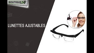 Les Lunettes ajustables pour une vue claire [upl. by Manbahs898]