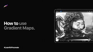 How to use Gradient Maps in Procreate [upl. by Namsu119]