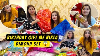 Birthday Gifts Ki Unboxing 😍 Mila Dimond Set  😱 Sneha Sachdeva [upl. by Omidyar423]