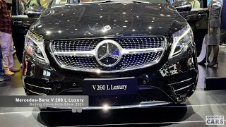 MercedesBenz V 260 L Luxury  20242025 Model  Walkaround Car Review [upl. by Landing511]